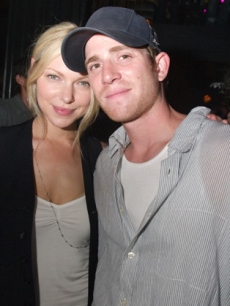Laura Prepon poses for a snap at Body English at the Hard Rock Vegas