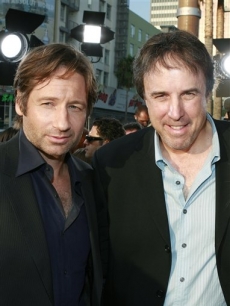 David Duchovny, Kevin Nealon, Weeds LA 8 1 07 AP