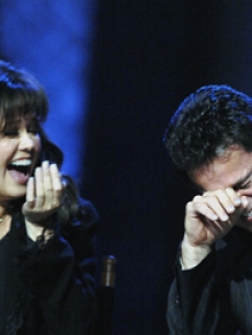 Marie & Donny Osmond at a Vegas conference for their PBS special