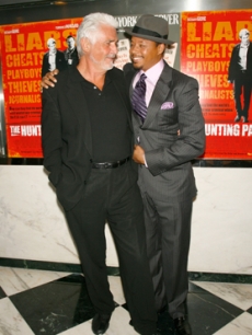 James Brolin and Terrence Howard embrace at the premiere