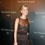 Sarah Michelle Gellar at a Van Cleef & Arpels jewelry show in NYC