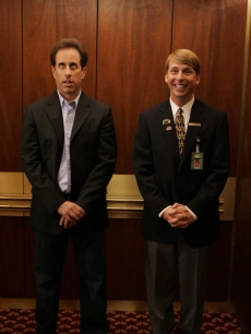 An elevator ride Mr. Seinfeld will never forget