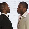 Kanye West 50 Cent VMAs blurb