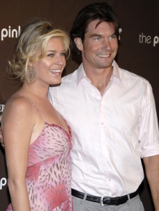 Rebecca Romijn & Jerry O'Connell at the Elyse Walker Pink Party