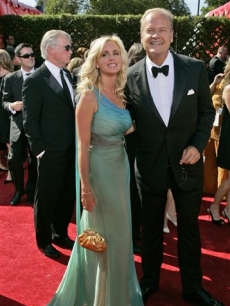 Kelsey Grammer and wife Camille arrive
