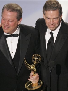 Al Gore &  Joe Hyatt win an Outstanding Interactive Emmy
