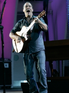The Dave Matthews Band  performs at the Hollywood Bowl in LA