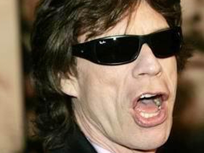 It's Sir Mick Jagger!