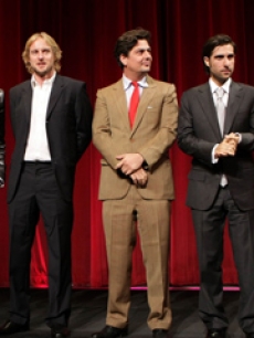 darjeeling premiere owen wilson adrien brody natalie portman jason schwartzman roman coppola blurb WIREIMAGE exp 10 13 07