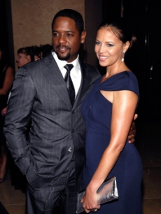 Blair Underwood with wife, Desiree, at the Julia Roberts event