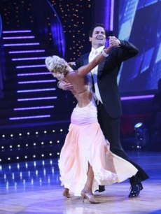 First up: Mark Cuban and Kym Johnson