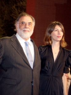 Coppola, Sophia - Francis Ford Coppola ITALY FILM FESTIVAL 10 20 &rsquo;07 AP 1