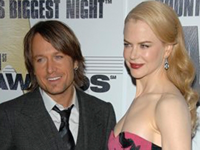 Keith Urban and Nicole Kidman at the 2007 Country Music Association Awards