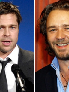 brad pitt russell crowe AP blurb