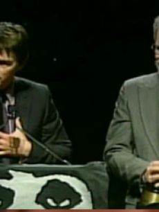 Steven Spielberg and Tom Cruise