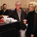 Director Mike Nichols and Julia Roberts on the set