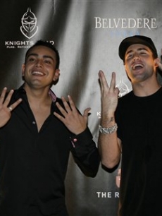 Frankie Delgado, Brody Jenner, Miami NYE 12 31 07 ap
