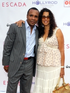 Sugar Ray Leonard and wife Bernadette