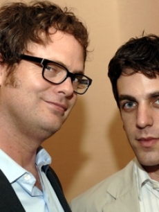 Wilson, Rainn - B.J. Novak TV CRITICS AWARDS 7 22 06 AP