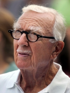 Walter Cronkite on Martha's Vineyard for a charity auction