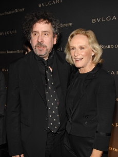 Glenn Close and 'Sweeney Todd' Director Tim Burton