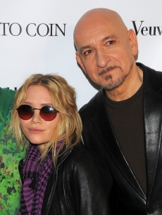 Mary Kate Olsen and Sir Ben Kingsley from the film 'The Wackness' at the Bon Appetit magazine luncheon