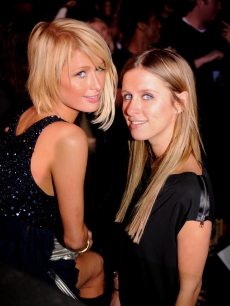 Paris & Nicky Hilton at the MySpace Nights at TAO in Park City