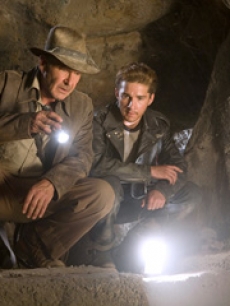 Harrison Ford and Shia LaBeouf 