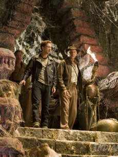 Harrison Ford and Shia LaBeouf
