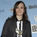 Ellen Page backstage at the 2008 Independent Spirit Awards