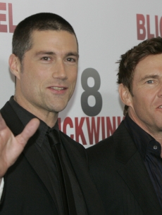 Matthew Fox and Dennis Quaid in Berlin for 'Vantage Point' 