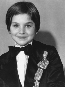 Tatum O'Neal was 10 - Actress in a Supporting Role for 'Paper Moon' (1973) WINNER