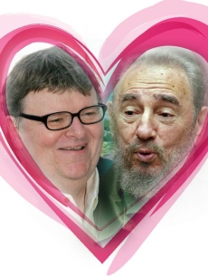 Is Michael Moore bringing Fidel Castro to the Oscars?