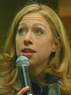 Chelsea Clinton on the college campaign trail