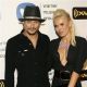 Kid Rock arrives with a guest at Warner Music Group party