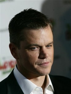 Matt Damon arrives for the Empire Film Awards in London