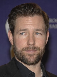 Actor Ed Burns at the Rock & Roll Hall of Fame induction ceremony
