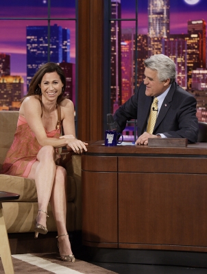 Minnie Driver chats with Jay Leno (March 2008)