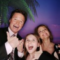 Jodie Foster, Abigail Breslin and Billy Bush at ShoWest 2008 in Las Vegas