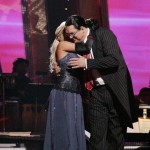 Kym hugs Penn Jillette as he is eliminated from 'Dancing With the Stars'