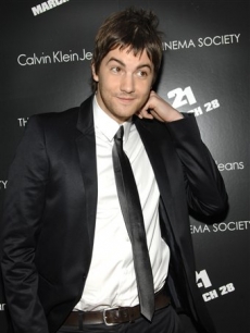 Jim Sturgess attends a Cinema Society screening of '21' at the IFC Center