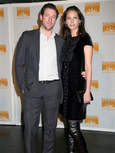 Ed Burns and Christy Turlington attend the Food Bank for NYC Can-Do dinner