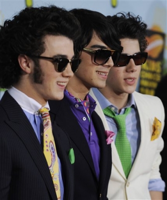The Jonas Brothers at the Kids' Choice Awards