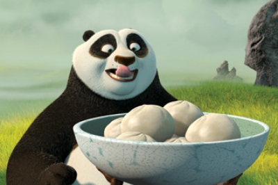 Po (voiced by Jack Black) in DreamWorks Animation's 'Kung Fu Panda'