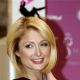Paris Hilton poses at the Canadian launch of Paris Hilton Footwear Collection in Montreal, Quebec