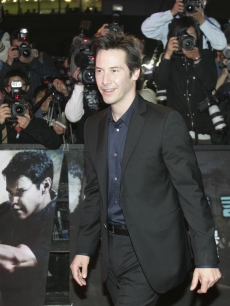Keanu Reeves at the premiere of his new movie ‘Street Kings’ in Seoul