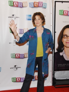 Sigourney Weaver poses for pictures at the premiere