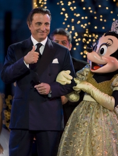 Andy Garcia and Minnie Mouse celebrate a massive quinceanera party at Disneyland