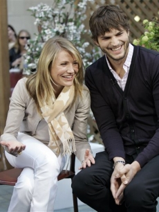 Cameron Diaz and Ashton Kutcher on the NBC’s ‘Today’