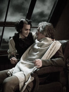 Johnny Depp and Alan Rickman